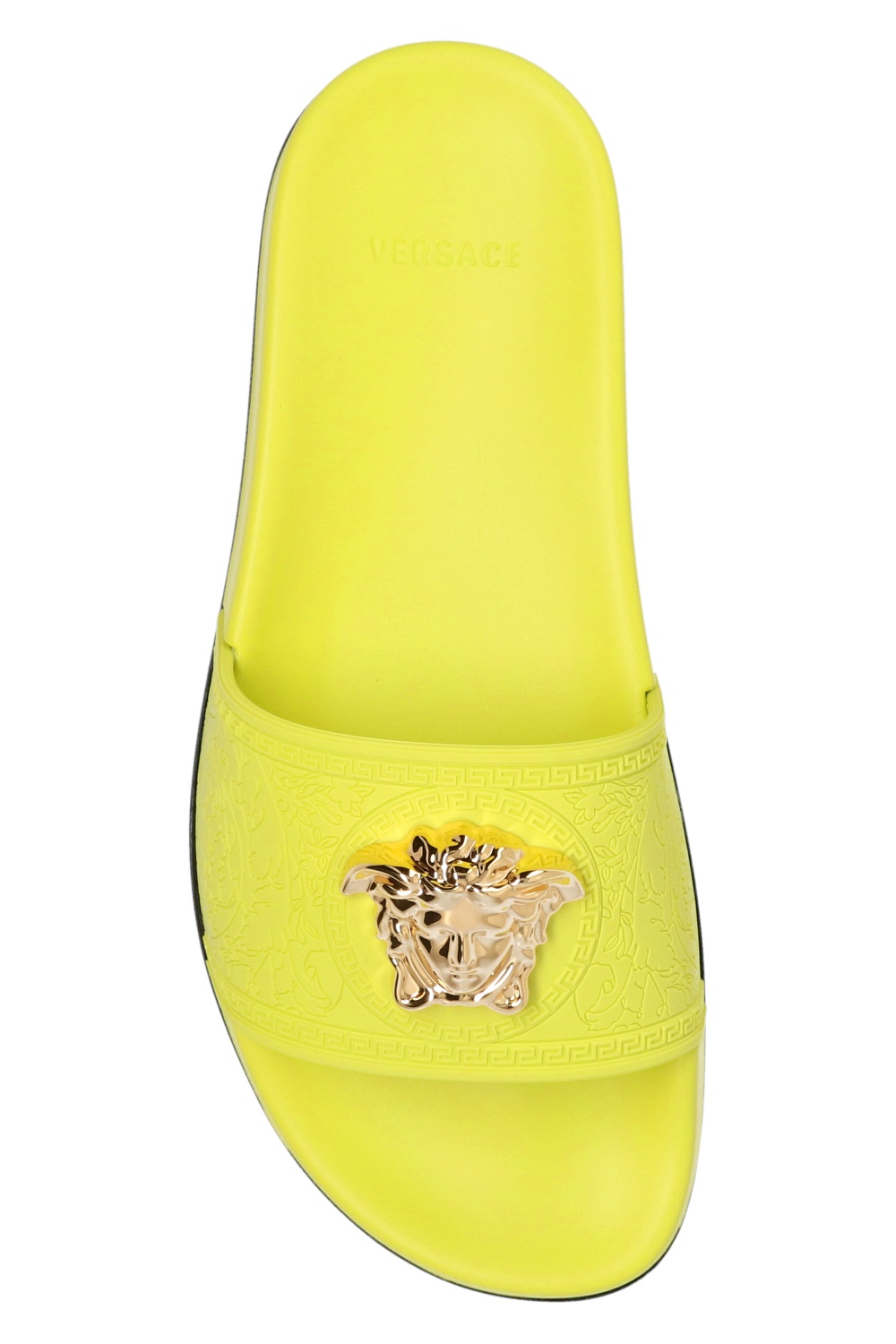 Versace deals slides yellow